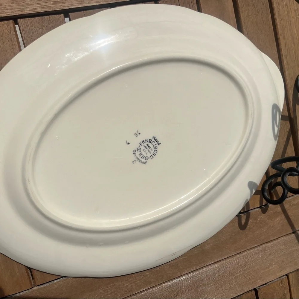 Franciscan Apple Serving Platter 14” Vtg 1960’s USA Earthenware Replacement